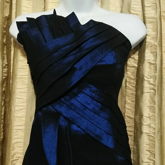 Romeo & Juliet Strapless Blue Dress – Size Small, Curated by Divas & Queens - Picture 3 of 7